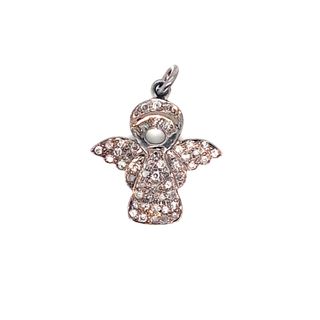 Necklace accessories made of high quality diamond and silver Small-Angel