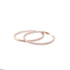 Boucles d'oreilles créoles dorées