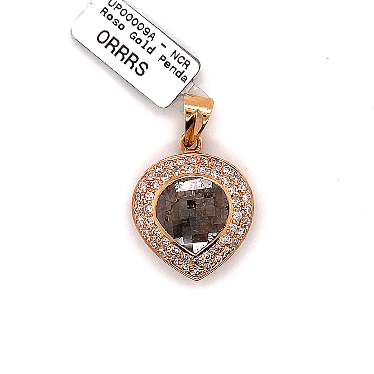 Halskette-Zubehör aus Atembezaubender Rosegold- Diamant