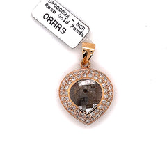 Halskette-Zubehör aus Atembezaubender Rosegold- Diamant