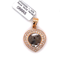 Halskette-Zubehör aus Atembezaubender Rosegold- Diamant