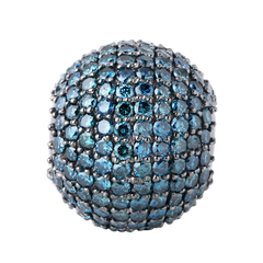 Diamond Ball Made Of 750 Rose Gold Size 8 Mm