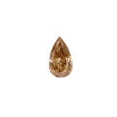 Diamant Behandelt / Tropfenschliff / Braun