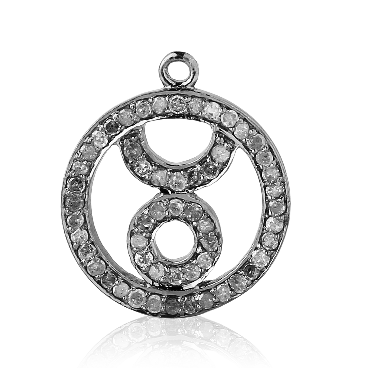 Stilvolles Halsketten- Zubehör aus Silber und Diamant