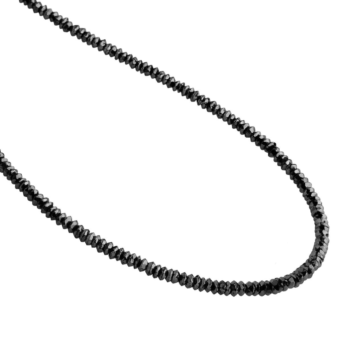 schwarze Diamant-Halskette - zeitlose Eleganz und Luxus