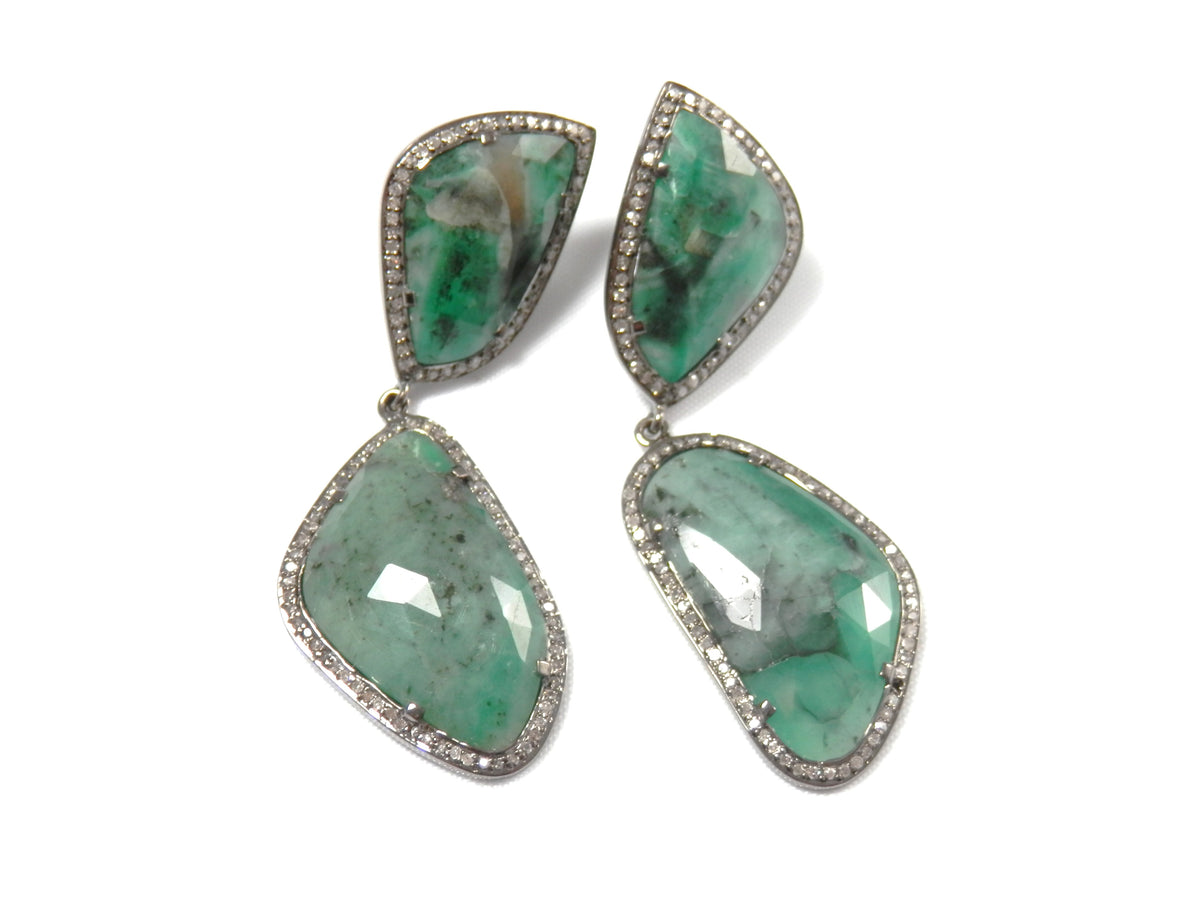 boucles d'oreilles en argent