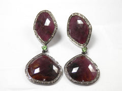 boucles d'oreilles en argent