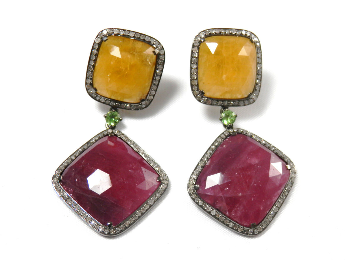 boucles d'oreilles en argent