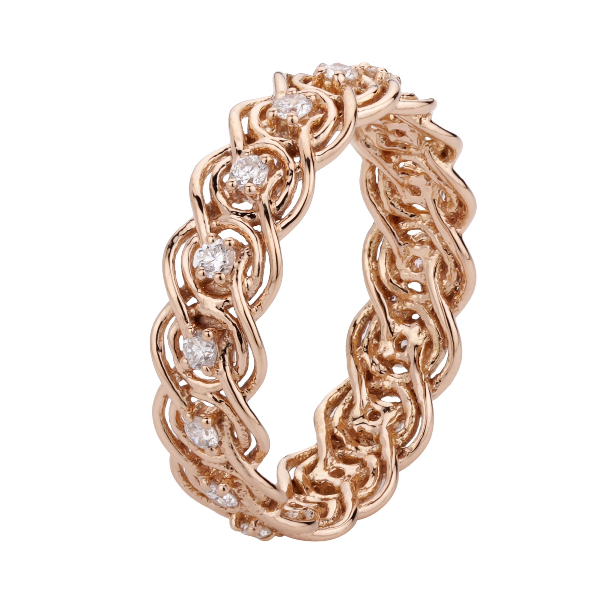 White Dia.Ring 54 28