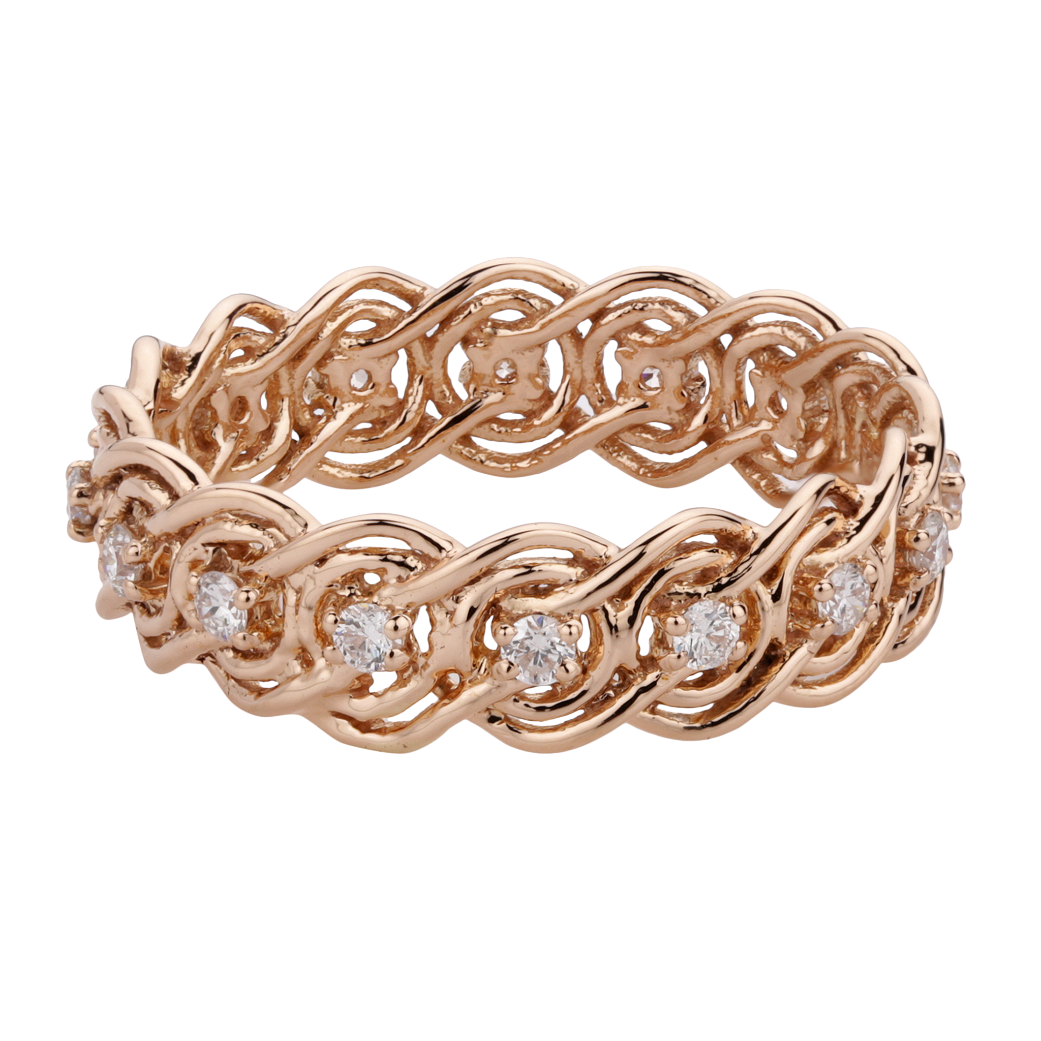 White Dia.Ring 54 28